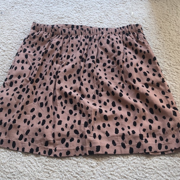 Cheetah Print Skirt - Picture 2 of 3